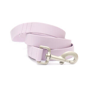 sewn midweight leash pastel purple