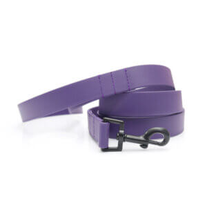 sewn midweight leash purple waterproof