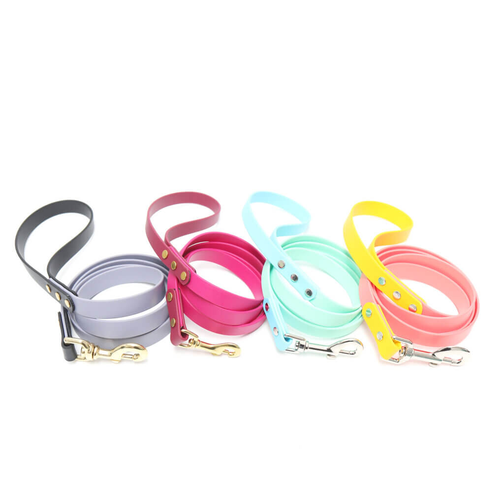 two tone midweight waterproof leashes