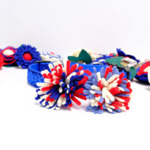 dog collar accessory for fourth of july