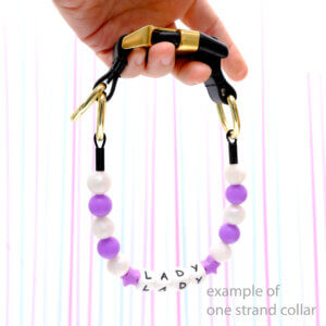 single strand pearl necklace for dogs