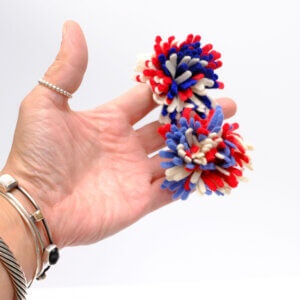 firework dog collar accessory two colors