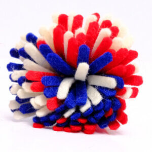 firecracker dog collar flower