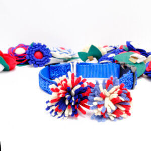 firework dog collar accessory