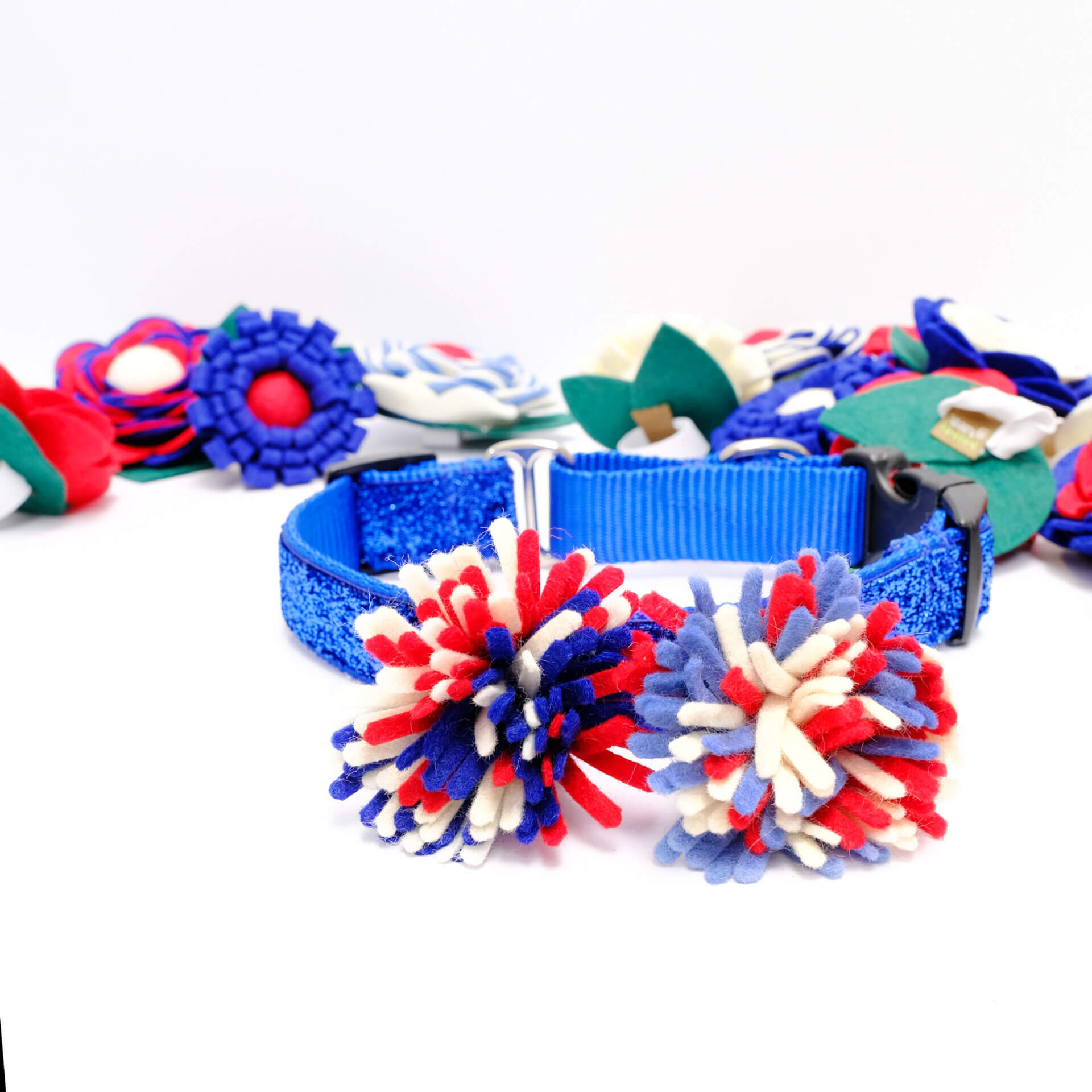 firework dog collar accessory