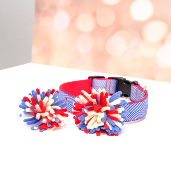 fireworks dog accessory 4th of july
