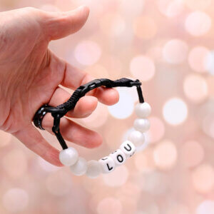 Beaded Pearl Cat Collar Breakaway