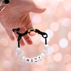 Pearl Puppy Collar Beaded