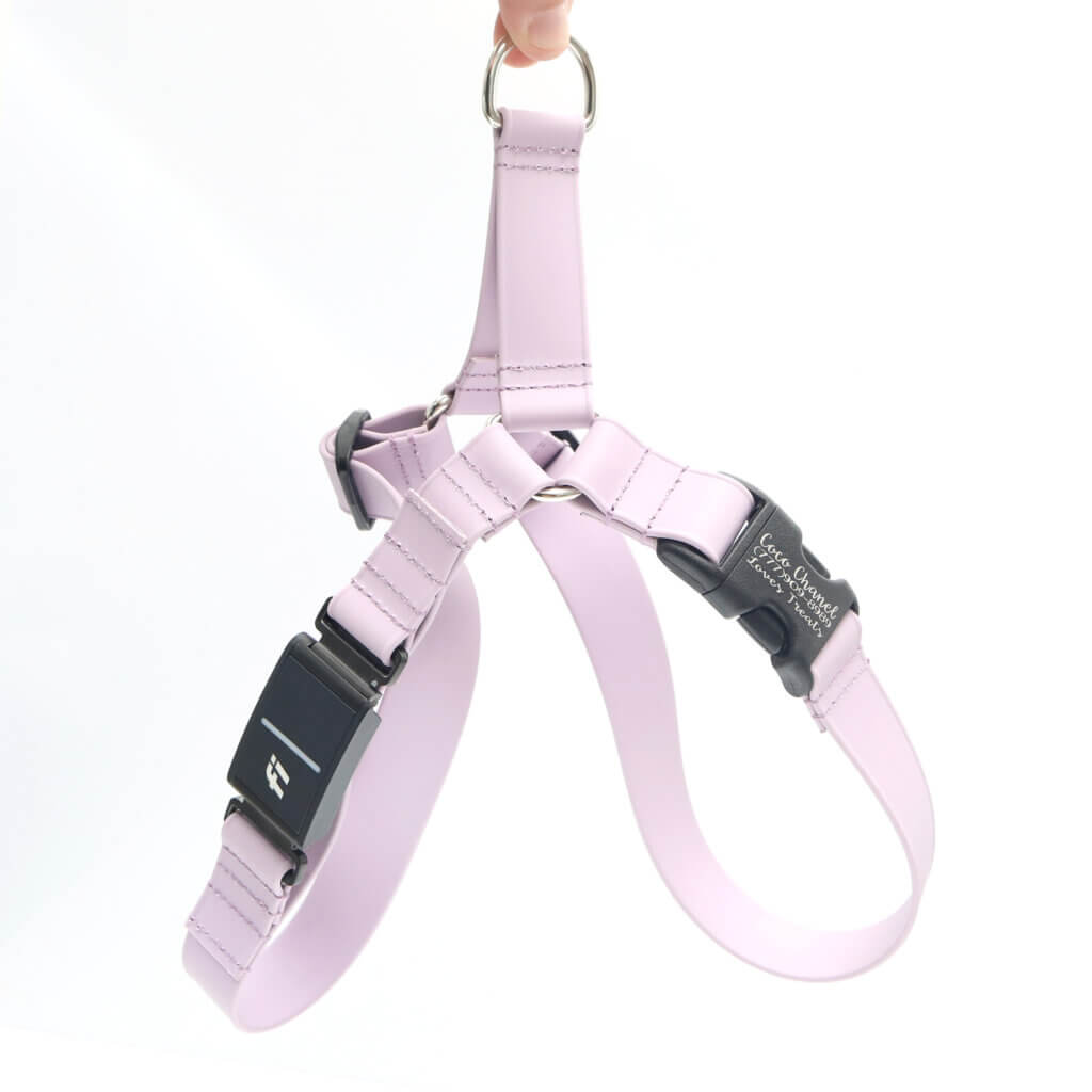 lightweight waterproof fi compatible easy on harness