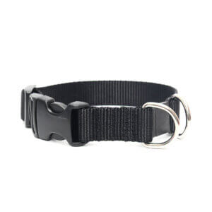 nylon buckle breakaway collars black