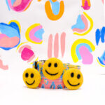 Smiley Face Dog Collar Accessory