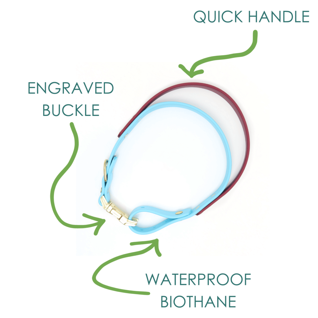 waterproof side release collar w handle tactical