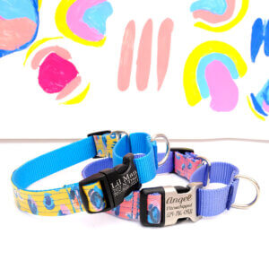 martingale dog collar leopard savannah