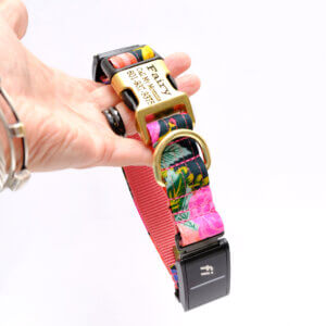 fi dog collar rifle paper floral juliet