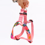 STEP IN Juliet Navy Floral Dog Harness | Rifle Paper Co Fabric