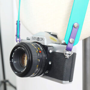 two tone biothane camera straps