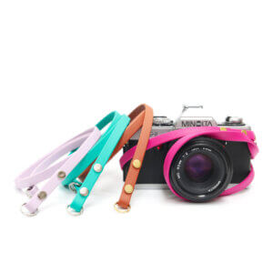 3/8" width waterproof biothane camera straps