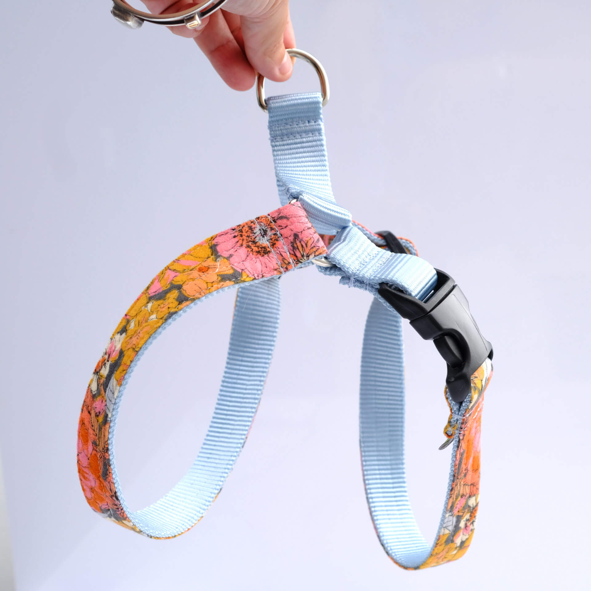 autumn dog harness flannel