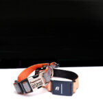 Fi Compatible Halloween Herringbone Dog Collar