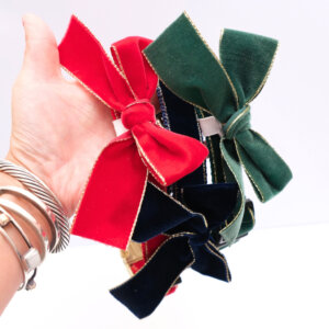 Bows Velvet Gold Edge on Jubilee