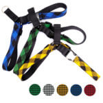Easy On Buffalo Plaid Dog Harnesses - Flannel
