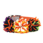 Halloween Dog Collar Accessory | Spooky Pom Poms