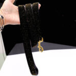 Halloween Velvet Dog Leash - Orange, Black, and Purple