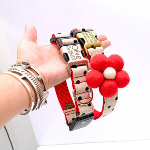 Dottie Collars on Red