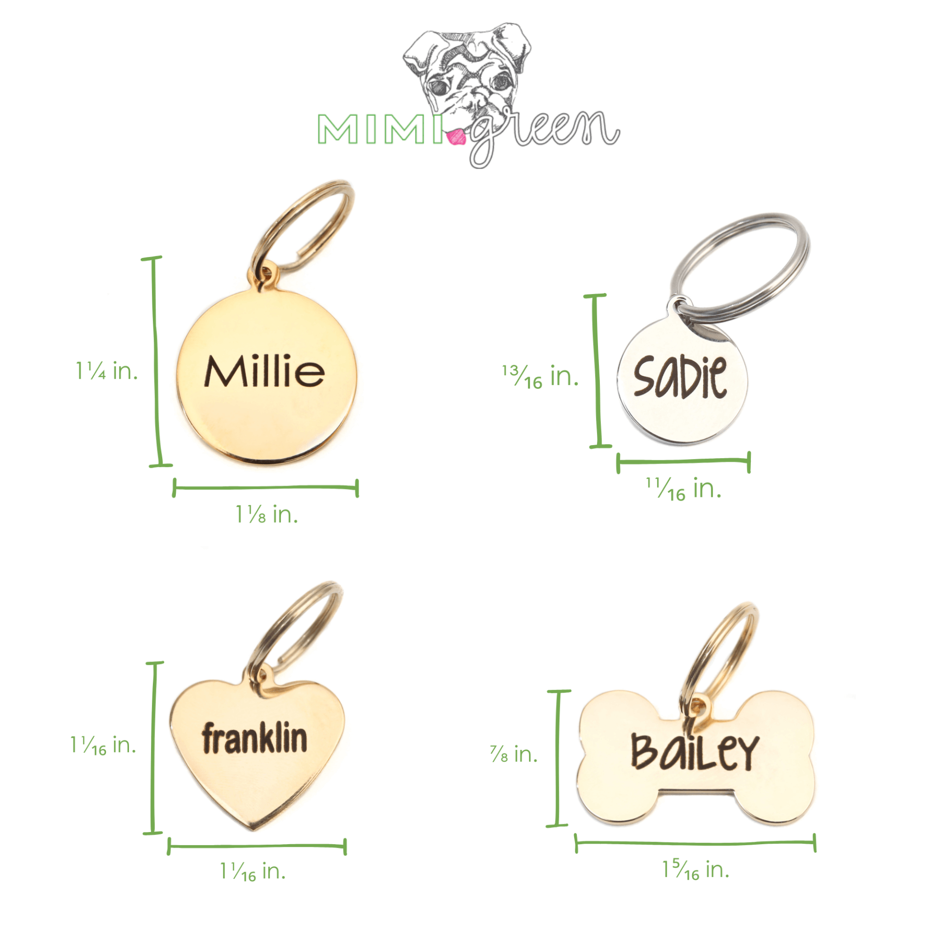 id tag size chart