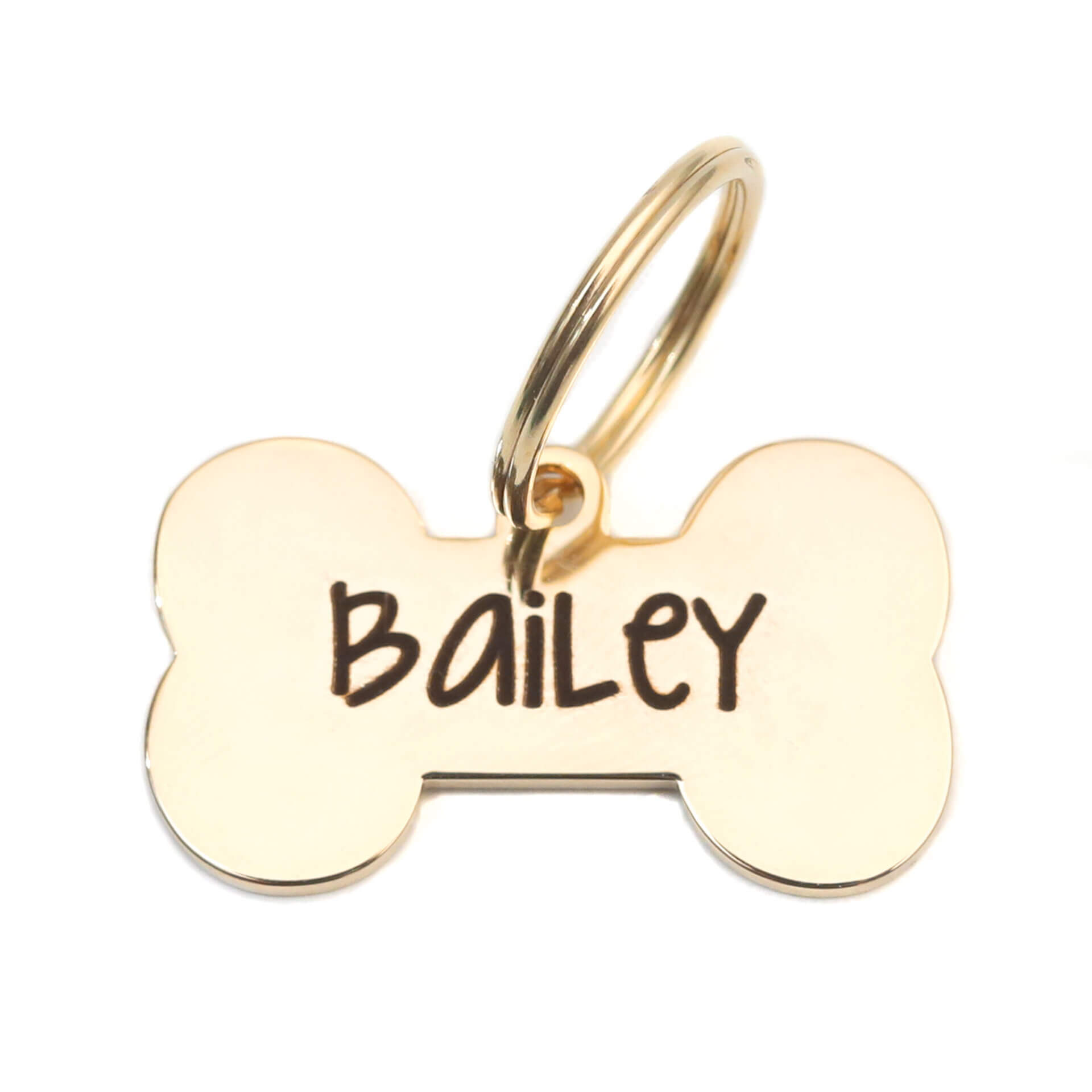 Gold Bone Tag