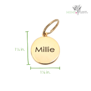 large round id tag size