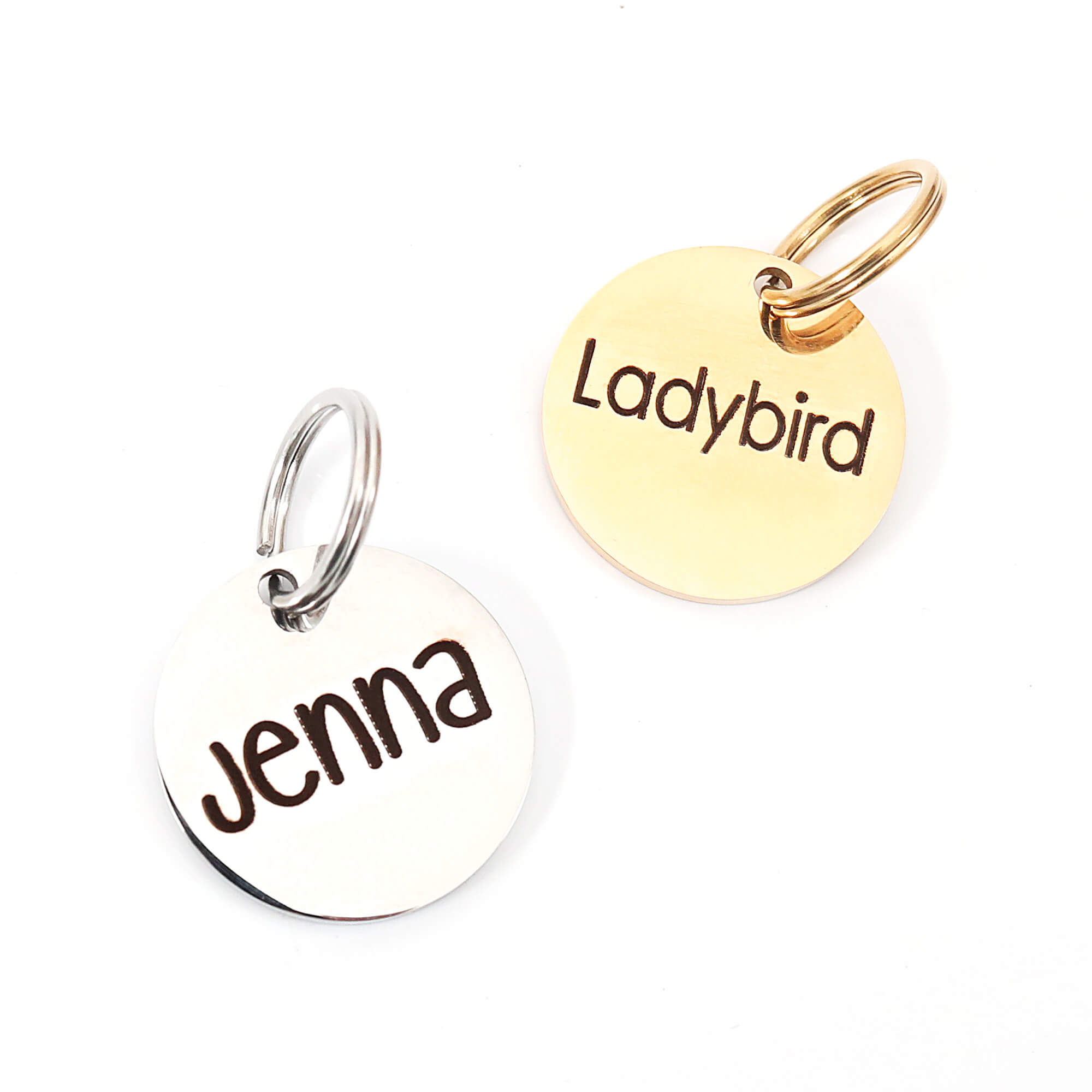 Engraved ID Tag - IDM Circle
