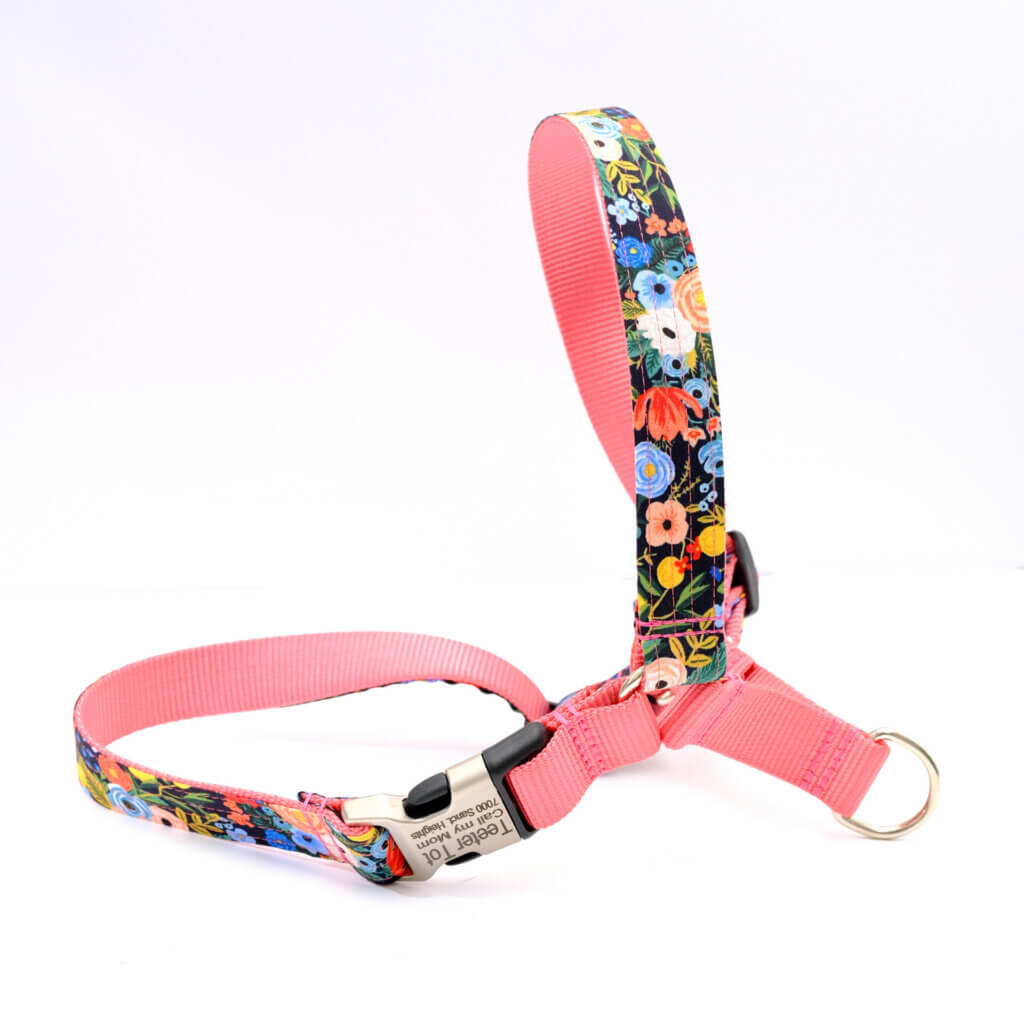 mae dog harness easy on floral rifle paper co