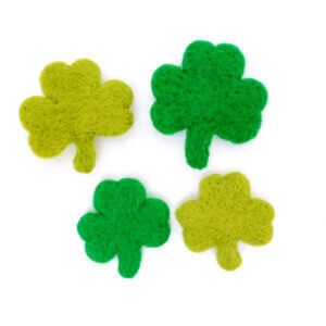 shamrock dog collar accessory