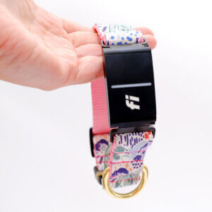 fi collar lana floral