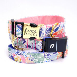 fi collar lana floral engraved