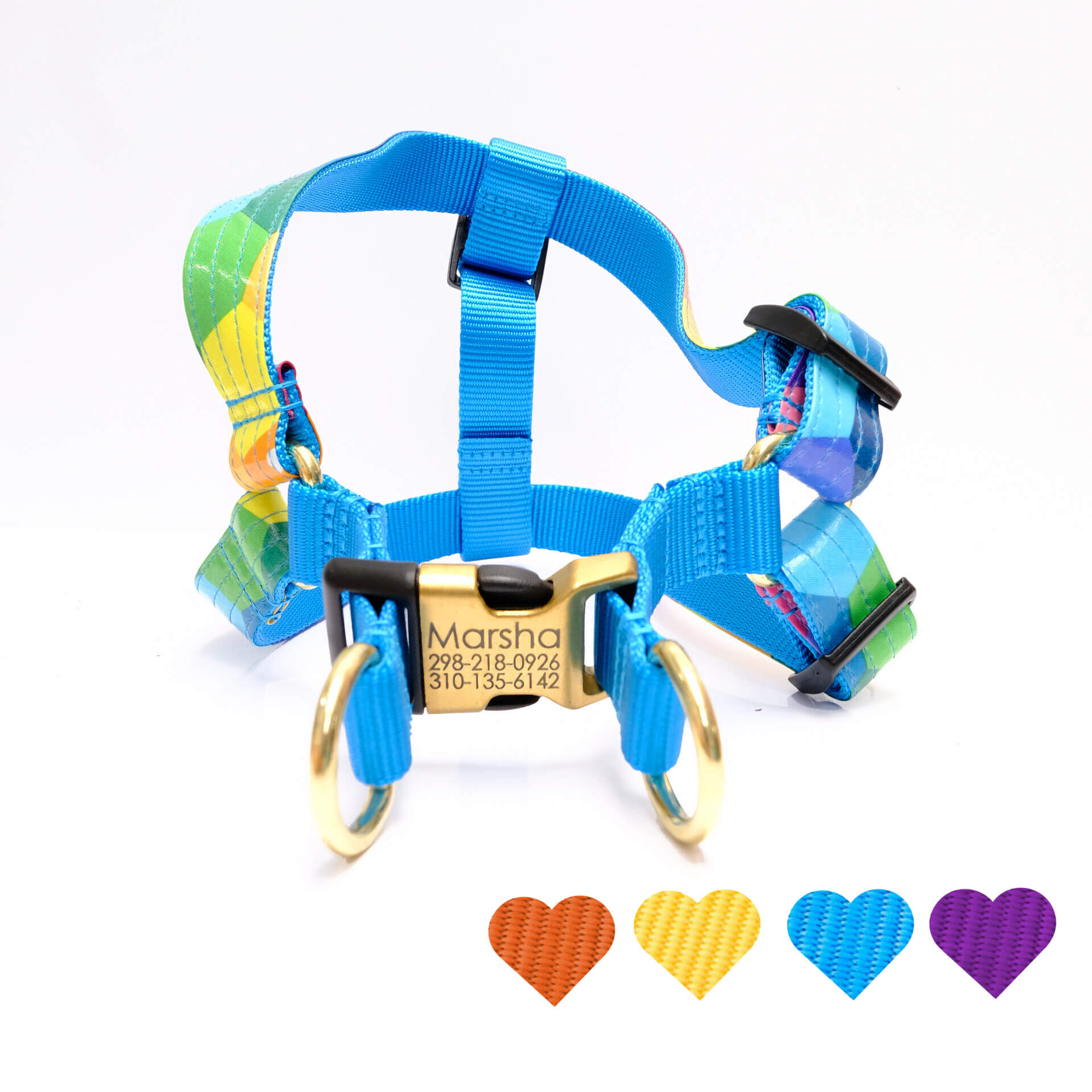 prism step in harness swatches