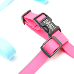 lightweight waterproof cat buckle harness flat pink
