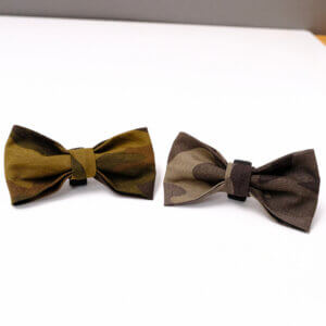 Camo Bow Ties Green and Grey