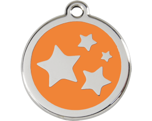 Red Dingo Stars Dog Tag - 11 colors!