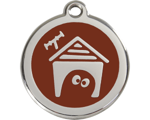 Red Dingo Dog House Tag - 11 colors