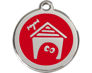 Red Dingo Dog House Tag - 11 colors