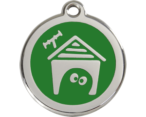 Red Dingo Dog House Tag - 11 colors