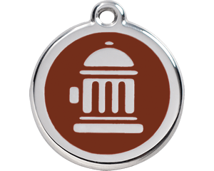 Red Dingo Fire Hydrant Tag - 10 colors!