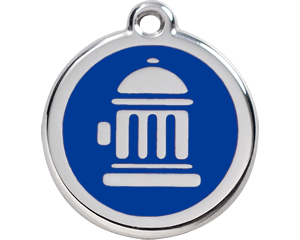 Red Dingo Fire Hydrant Tag - 10 colors!