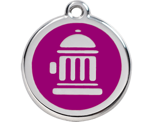 Red Dingo Fire Hydrant Tag - 10 colors!