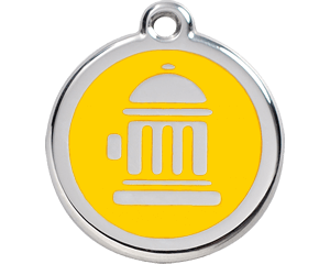 Red Dingo Fire Hydrant Tag - 10 colors!