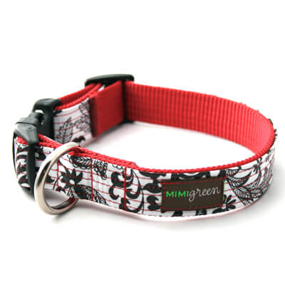 Mi Corazón  Oilcloth Collar (My Heart)