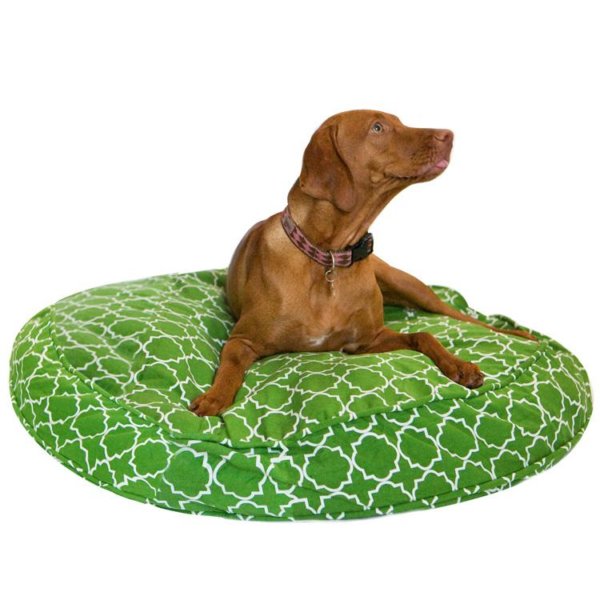 Title Track Round Dog Duvet