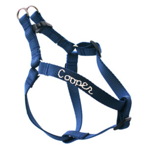 Nylon Webbing Dog Harness -- You choose color